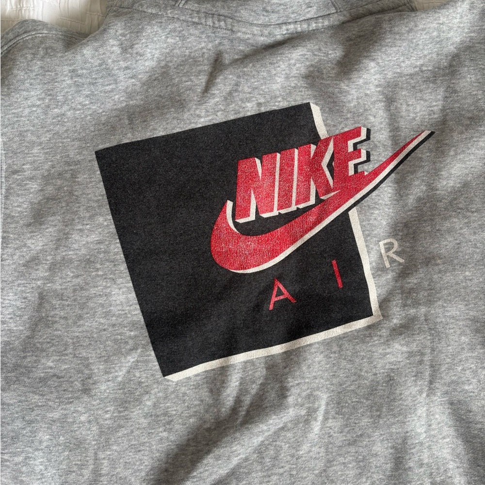 Nike Heather Gray Hoodie - Picture 3 of 4